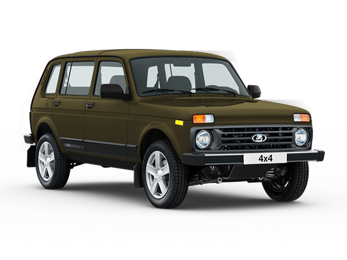 Lada 4x4 5 дв. Зеленый